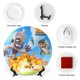thumbnail image 3 of Zoo Battle Arena Plato decorativo de porcelana fina (bone china), plato decorativo de cerámica para hogar, oficina, soporte de pared, platos decorativos para dormitorio - 6 pulgadas (15 cm), 3 of 6