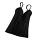 thumbnail image 1 of Correa ajustable sexy para mujer, sujetador incorporado, camiseta sin mangas, camisola, negro., 1 of 3
