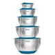 thumbnail image 1 of Juego de cuencos para mezclar Viking Culinary de acero inoxidable, 10 piezas, 1 of 6