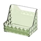 thumbnail image 1 of Organizador De Almacenamiento Montado En La Pared Con Adhesivo Para Lavandería Lavadero Oficina Verde, 1 of 5