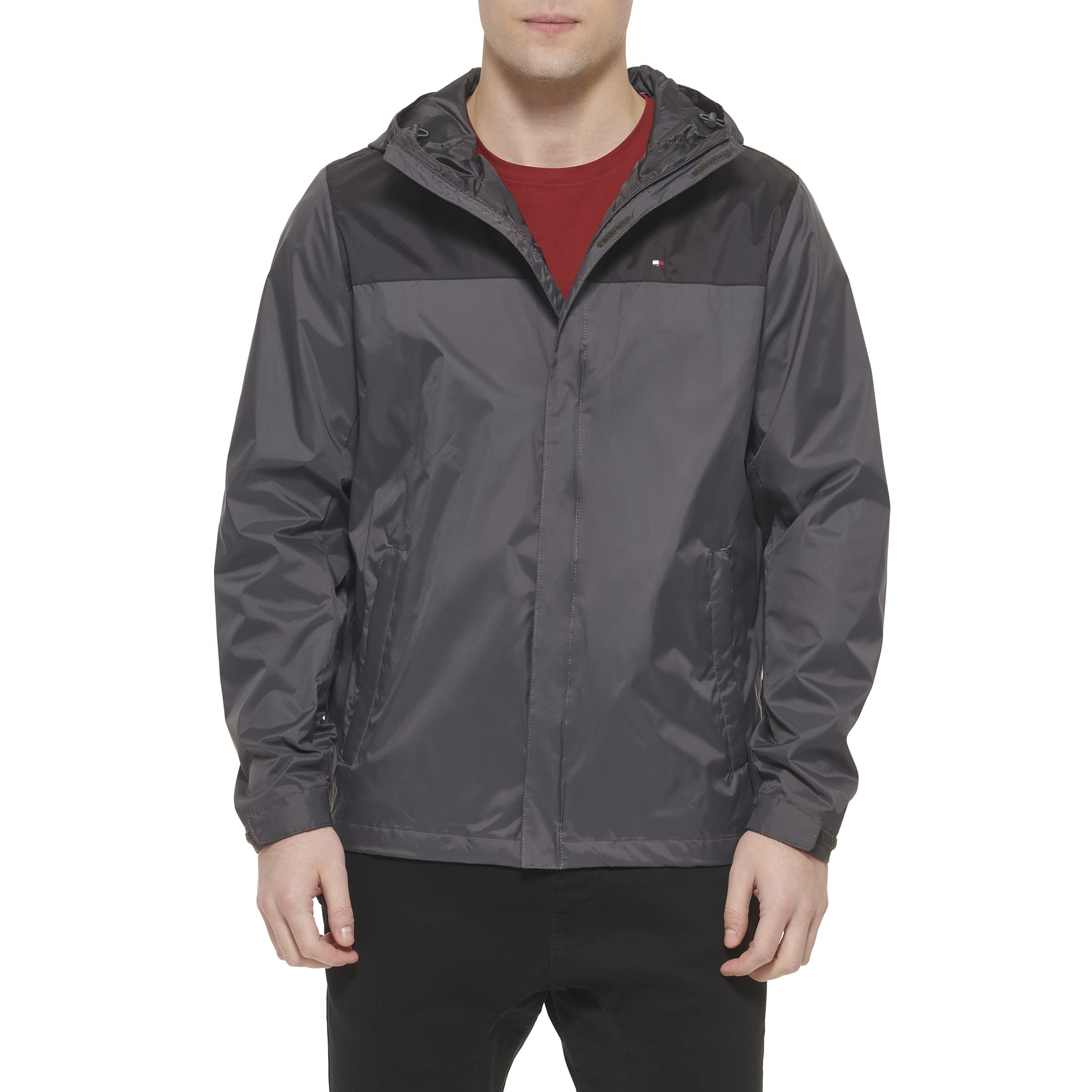 Chaqueta Tommy Hilfiger Ligera Impermeable Para Hombre