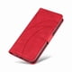 thumbnail image 4 of Funda tipo cartera con tapa para Google Pixel 9 Pro 5G con tarjetero, soporte y cubierta magnética Rojo, 4 of 6