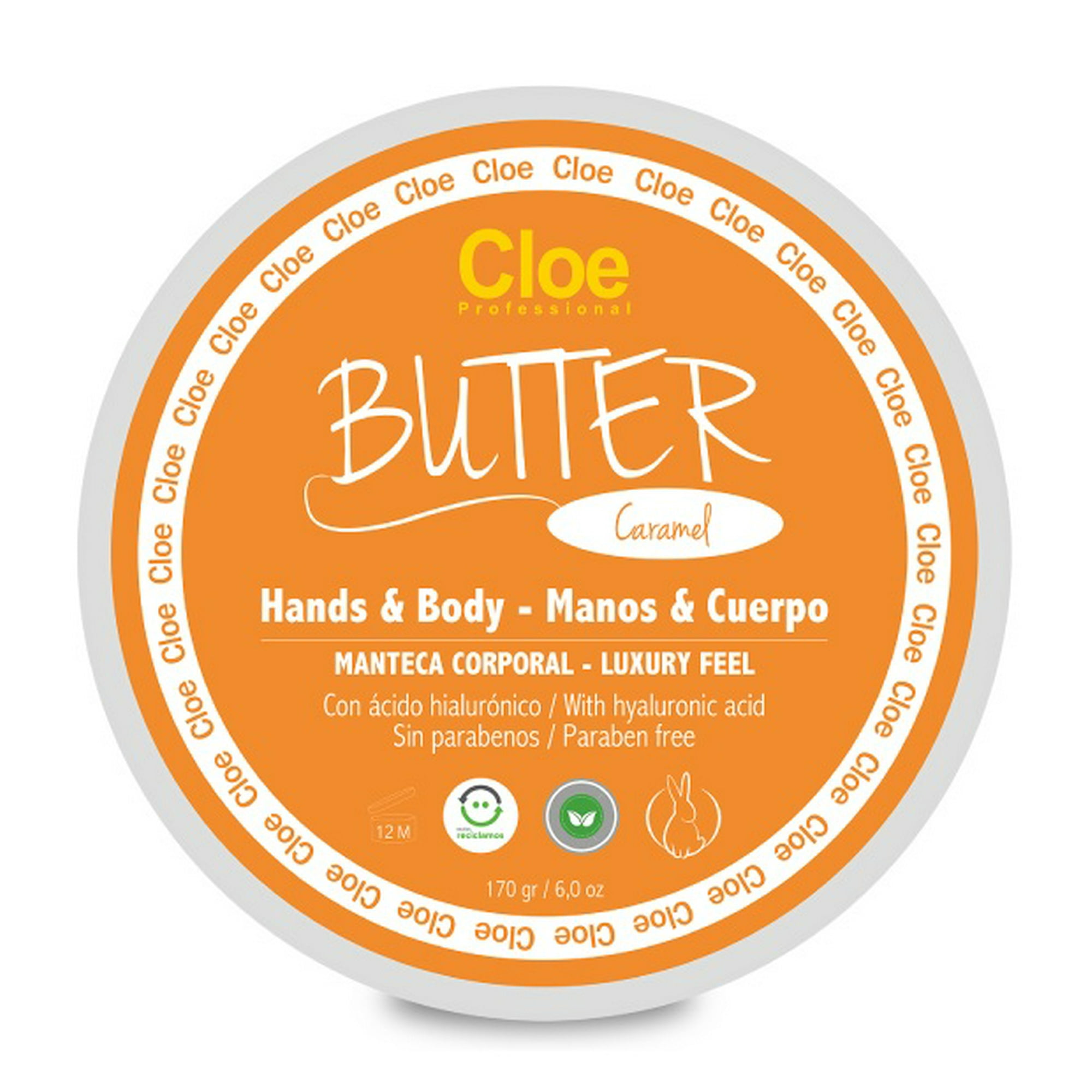Cloe Professional - Crema Manos Y Cuerpo Butter Caramel Cloe 170gr