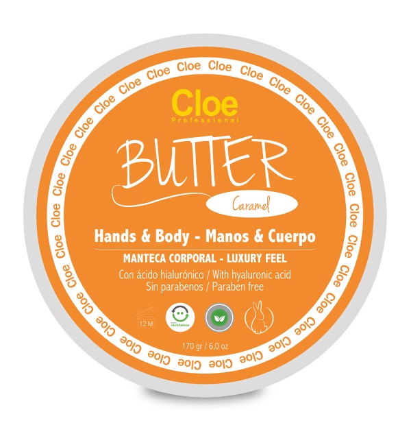 Cloe Professional - Crema Manos Y Cuerpo Butter Caramel Cloe 170Gr