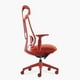 thumbnail image 3 of Silla Oficina Eve con cabecero Rojo, 3 of 7