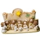 thumbnail image 1 of Santa Natividad Conjunto Adorno De Mesa Navidad Regalos Blanco Con Base, 1 of 5