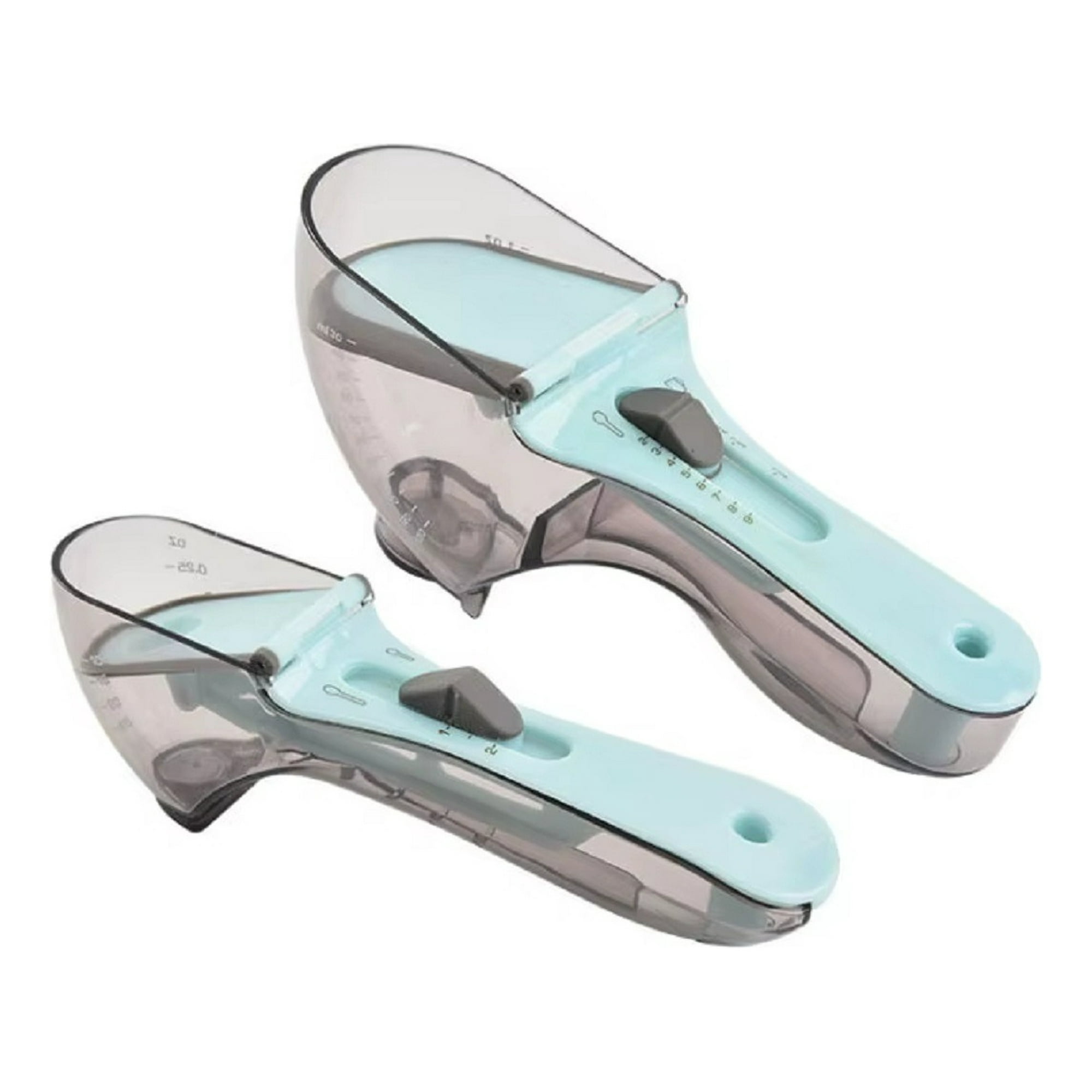 Genérico - Set 2 Balanza Medidoras Forma Cuchara 2en1 Ajusta Cocina Lau