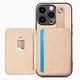 thumbnail image 5 of Funda Billetera Tejida para iPhone 15 Pro con Soporte y Tarjetero Beige, 5 of 5