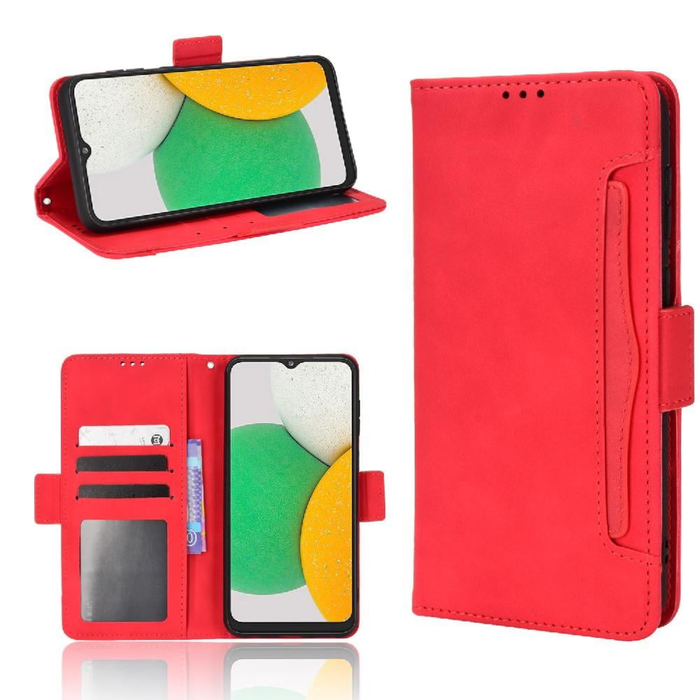 Foxdock - Funda Cartera Magnética Para Samsung Galaxy A03 Core- Tarjetero Desmontable, Cuero Pu, Soporte