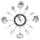 thumbnail image 5 of Cubiertos Creativos, Reloj De Pared, Cubiertos, Utensilios De Cocina, Cuchara, Tenedor Para Decoración Artística, 5 of 5