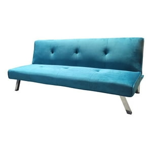 Futón Reclinable Baum Velvet Petróleo