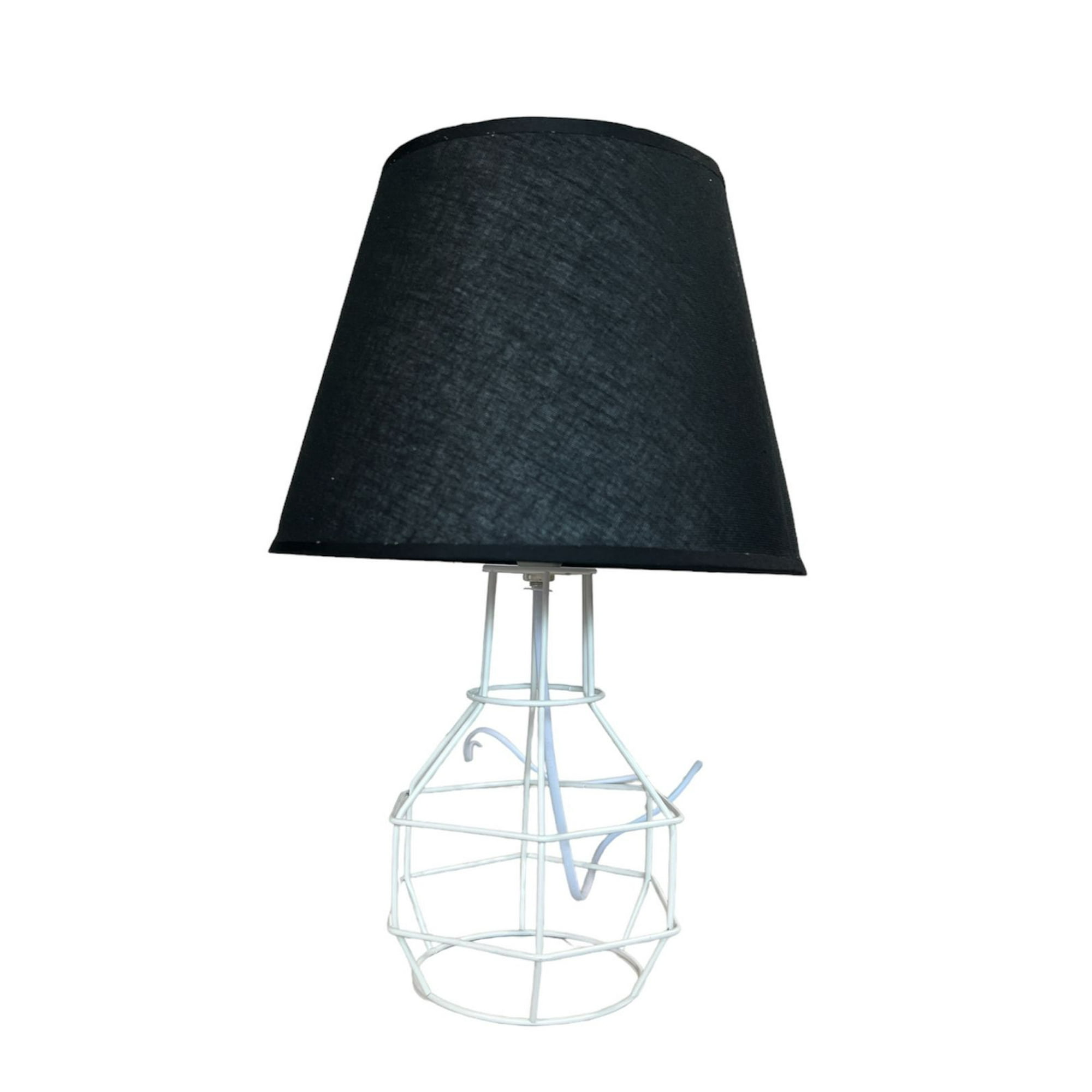 Oem - Pack 2 Lampara De Velador Lampara De Mesa De Metal Minimalista Bn