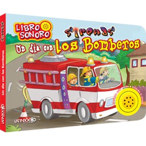 Zig Zag - Libro Un Día Con Los Bomberos / 8 Páginas De Cartón, De 21 X 16 Cm. Tapa Cartoné. Incluye Baterías.