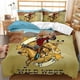 thumbnail image 1 of Cowboy Rodeo0 Quilt Duvet Cover Set Bedding Double Kids Bedspread Super 3-Piece Bedding Set, 1 of 5