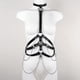 thumbnail image 1 of 1pc BDSM PU Material Chain Adjustable Leather Binding Corset Sm Erotic Supplies Leather Bondage Coat, 1 of 2