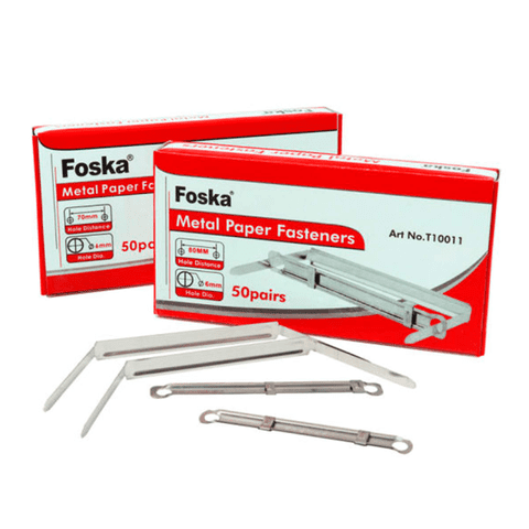 Accoclips Metálicos 50 Und T10011 Foska