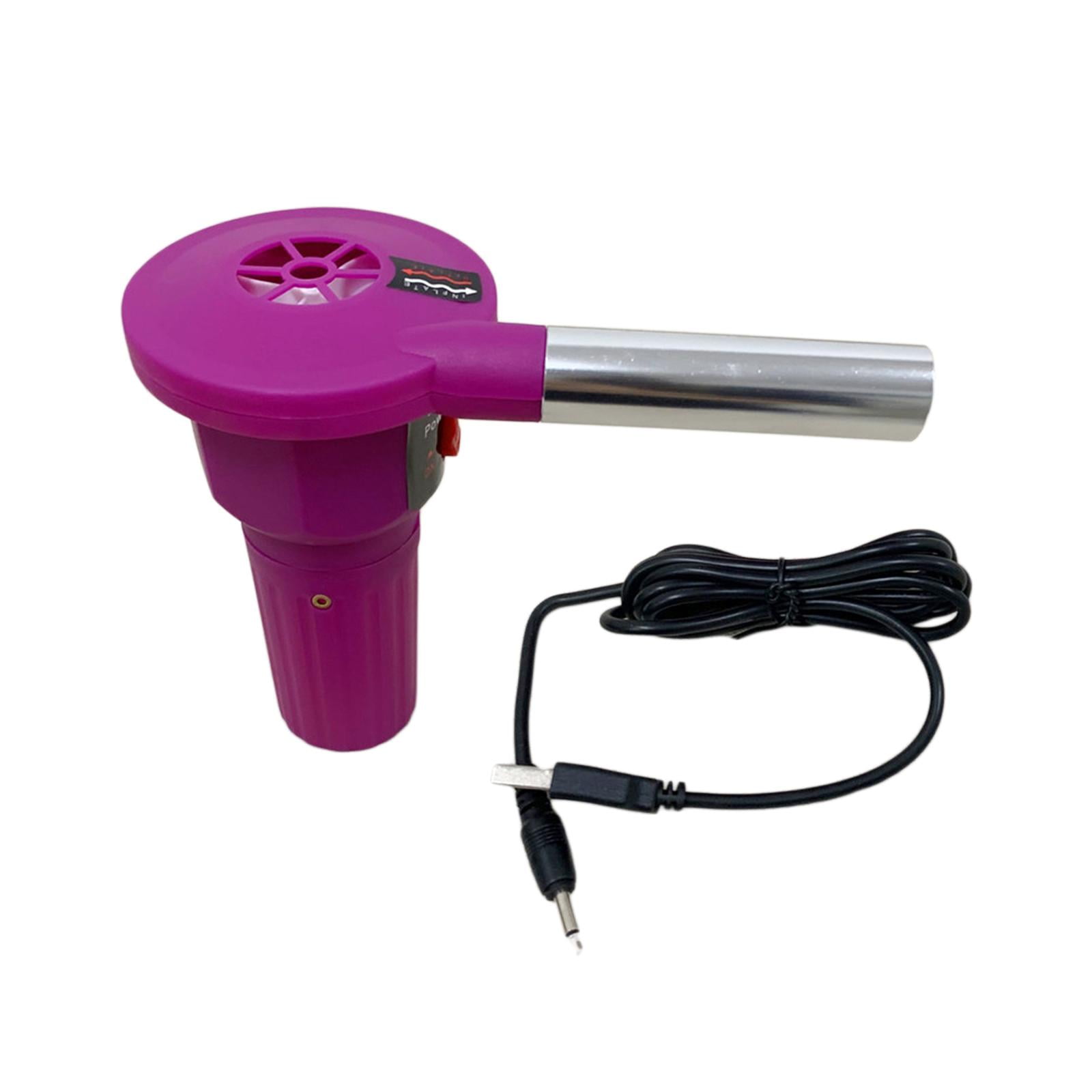 Magideal - Soplador De Aire Para Barbacoa, Ventilador Para Barbacoa, Soplador De Aire De 5v, Duradero, Fácil De Usar, 16,6x8x13,5 Cm, Accesorios Para Cocinar Al