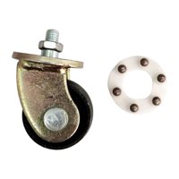 Magideal - Rueda Giratoria Para Gato Hidráulico De 2 Toneladas. Accesorios Para Gato Hidráulico. Piezas De Reparación Universales Para Ruedas, Resistentes Y Conf