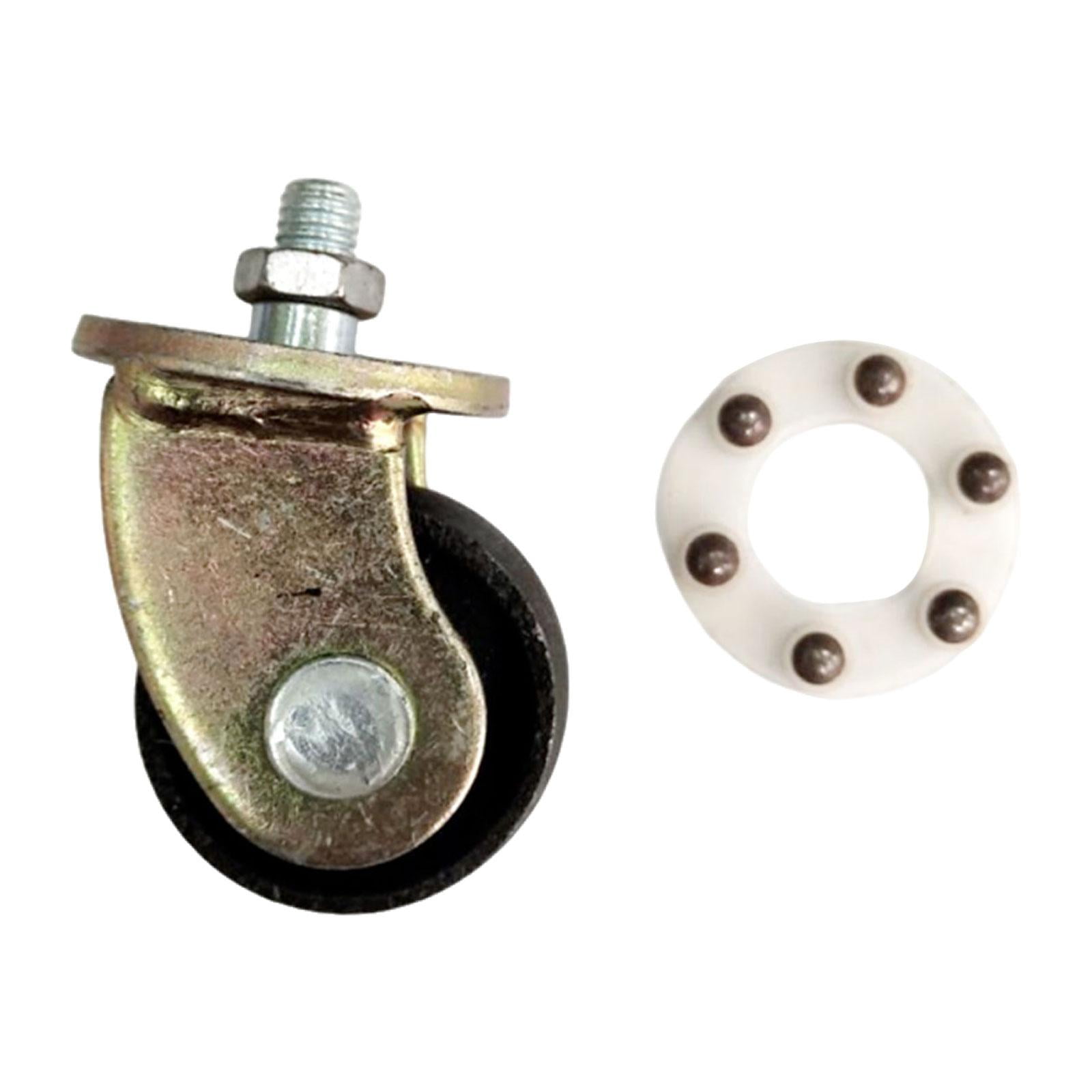 Magideal - Rueda Giratoria Para Gato Hidráulico De 2 Toneladas. Accesorios Para Gato Hidráulico. Piezas De Reparación Universales Para Ruedas, Resistentes Y Conf