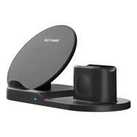 Genérico - Estación De Carga Inalámbrica 3En1 Carga Rápida