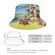 thumbnail image 2 of Sombrero Bucket Desmarcar Patrulla Canina Negro/Blanco, 2 of 6
