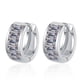 thumbnail image 1 of Aretes de Aro de Moissanita de 1.8cttw para Mujer Color D Claridad VVS1 Aretes de Diamante Aretes de Plata Esterlina 925 para Novias Dama de Honor con Certificado, 1 of 8