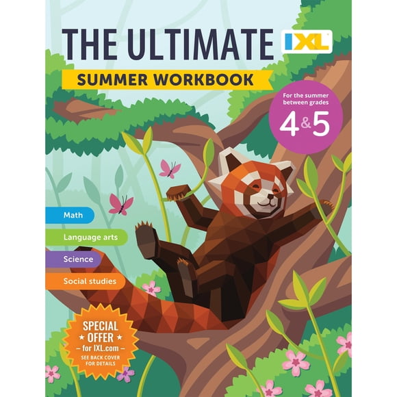 Cuaderno de Trabajo IXL Learning Ultimate Verano 4º a 5º Grado