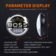 thumbnail image 3 of Farol LED redondo de 18 cm zoomto BOSS para Harley, 3 of 8