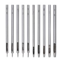 Bothyi - Kit De Cortador De Perforadoras De Cuero, Herramienta De Perforación De Costura De Cuero Para Cinturones De Cuero, Estilo A