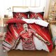 thumbnail image 1 of Robert Lewandowski Bedding Duvet Cover Set Football Star Printed Bedding Quilt Cover Ultra Soft Microfiber, 1 of 3