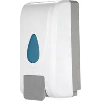 Genérico - Dispensador Jabon Líquido Rellenable Plastico Al Muro 1000Ml Color Blanco - 325014