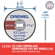 thumbnail image 3 of Discos de corte Dremel EZ456 EZ-Lock para corte de metales, 5 unidades, 3 of 8