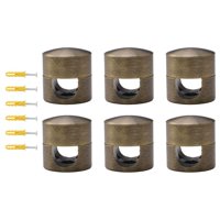 Magideal - 6 Piezas Ganchos De Techo Modernos Gancho Para Cables Oficina Fácil Instalación Hardware De Montaje Hogar Para Enchufe Organizador De Cables Colgante Marrón