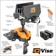 thumbnail image 2 of Visera de mesa WORK IQ TOOLS IQ Vise 360° articulada de acero y aluminio, 2 of 9