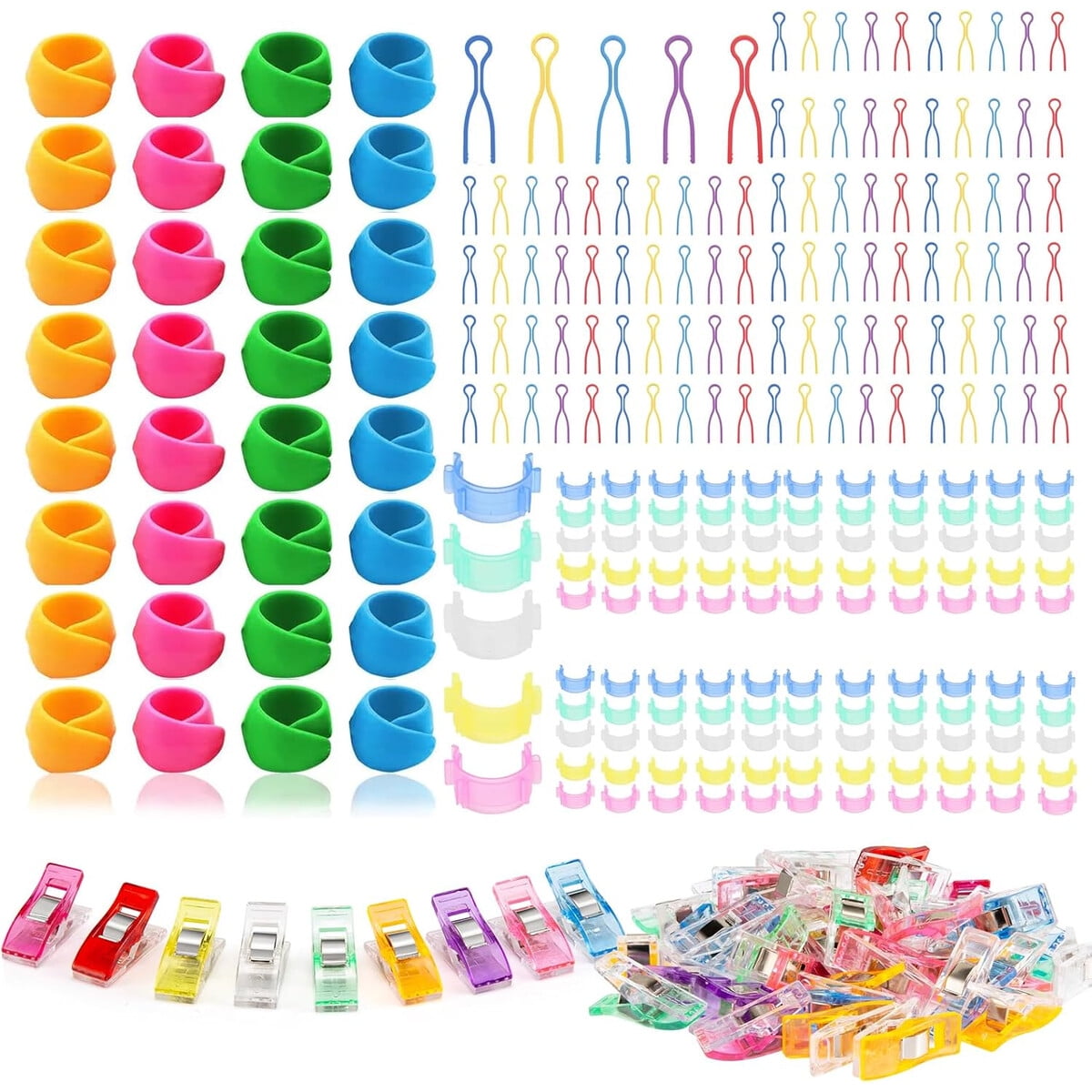 Set Organizador Costura Doukey 282 Piezas Clips Bobinas