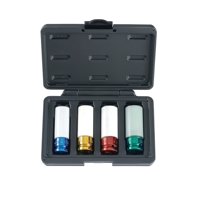 Juego Dados Impacto Largos 1/2"" Para Llantas 4 Piezas Force