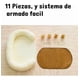 thumbnail image 3 of Sofa Para Mascotas Blanco, 3 of 3