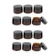 thumbnail image 3 of 12 Envases Cosméticos Recargables, Tarros De Cristal Redondos, Loción Para Crema Facial, 15 G, 3 of 5