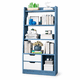 thumbnail image 2 of Librero Con Cajones   Azul Blanco 140x63x30, 2 of 5