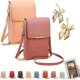 thumbnail image 1 of Bolso bandolera mujer pantalla táctil cuero RFID cartera cruzada antirrobo correa hombro, 1 of 7