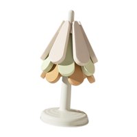 Magideal - 3 Piezas De Salvamanteles En Forma De Árbol, Posavasos, Salvamanteles, Almohadilla Antideslizante, Alfombrilla Resistente Al Calor, Salvamanteles Para Redondo