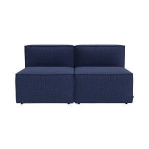 Diseños Valestrini - Sofa Madrid Dos Cuerpos Lino Azul
