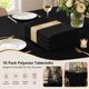 thumbnail image 4 of Mantel FINDYOU 152x320 cm Negro - Pack de 10, 4 of 4