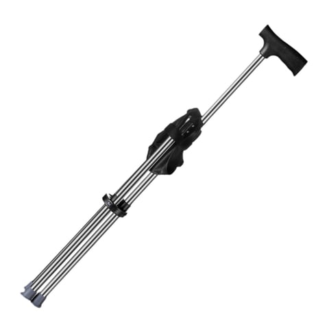 Magideal - Bastón De Trekking Con Asiento, Taburete Portátil, Práctico, Antideslizante, Plegable, Bastón De Viaje Para Montañismo Al Aire Libre, Personas Mayores