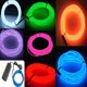 thumbnail image 2 of Guirnalda luminosa JYtrend 2,7 m El Wire (paquete de 7), 2 of 7