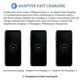 thumbnail image 2 of Cargador de pared USB Swadaws Adaptive Fast Charging, paquete de 2 unidades, negro, 2 of 9