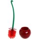 thumbnail image 1 of Escobilla de baño ADNIKIA Creative con forma de cereza roja con soporte, 1 of 7