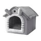 thumbnail image 2 of Gato Cueva Cama Lindo Perro Villa Gatito Cachorro Gato Tienda Cama Cómodo Cojín Felpa M, 2 of 3
