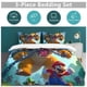 thumbnail image 5 of Super Mario 3-Piece Comforter Set for Bedroom Super Mario Bedding Set for Kids Adults Soft Microfiber Duvet Cover Set with Zipper Closure, 5 of 5