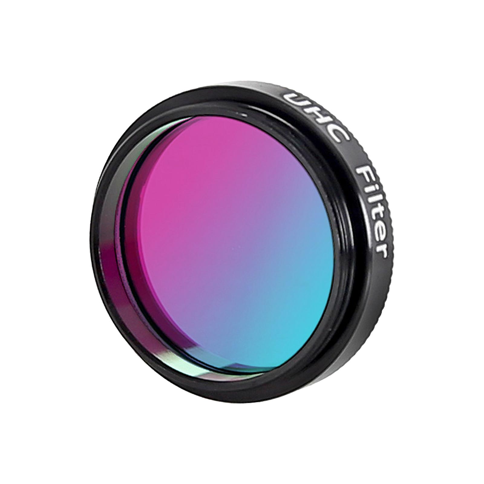 Magideal - Filtro Uhc De 1,25 "", Filtro De Telescopio, Observación De Astronomía, Lente De Inhibición De Luz De Ciudad, Accesorio De Astrofotografía, Filtro De